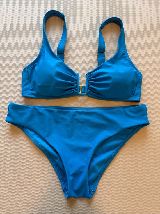 Shade & Shore Other - Shade & Shore Bright Blue Two-Piece Bikini Set